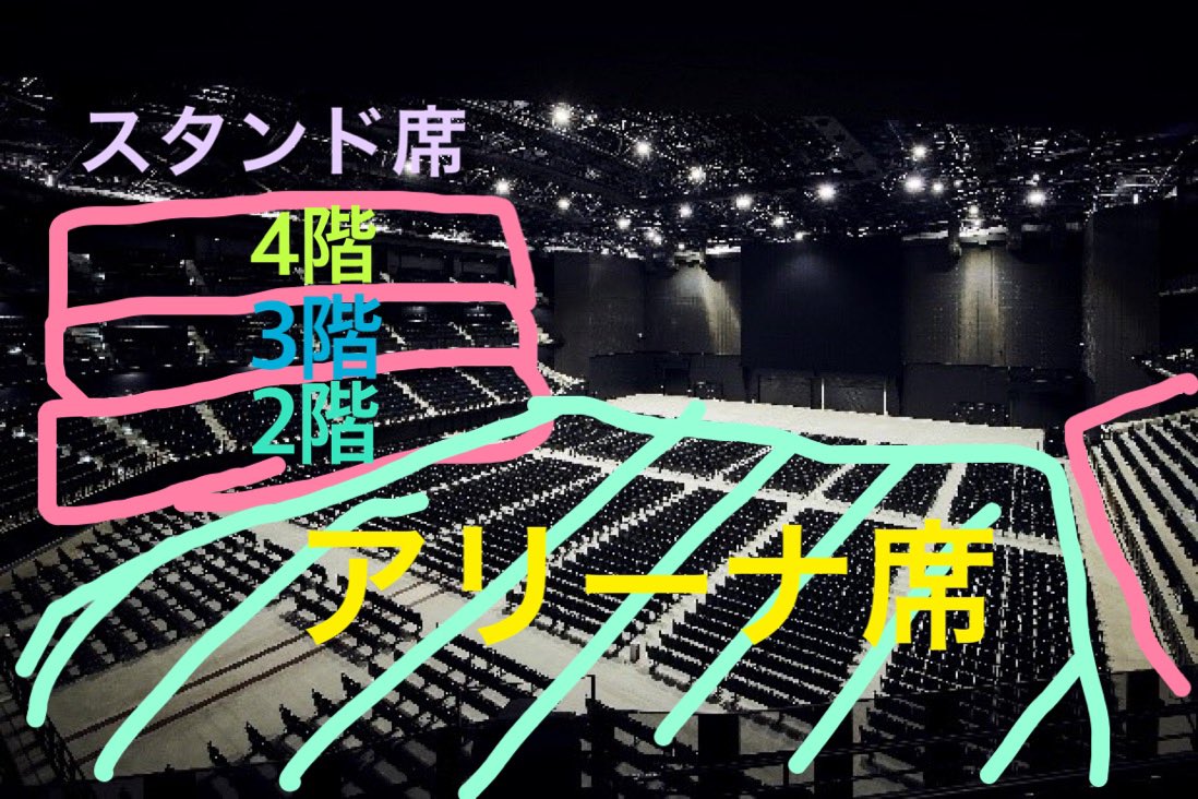 アリーナとスタンド席の違いを徹底解剖！どっちが神席かプロが比較