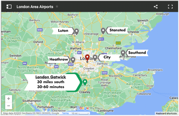 Cheapest Way to Get to London Gatwick