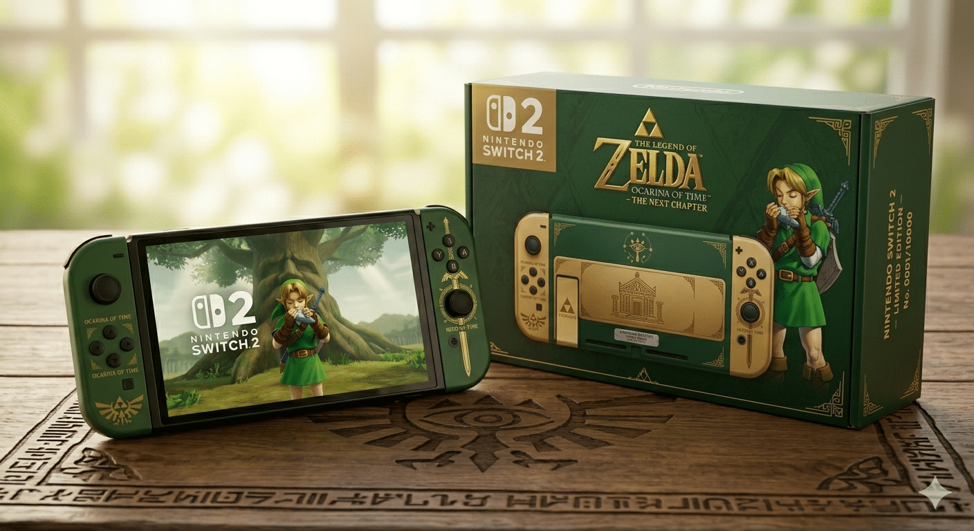 Nintendo Switch 2 Legend of Zelda Edition Pre Order