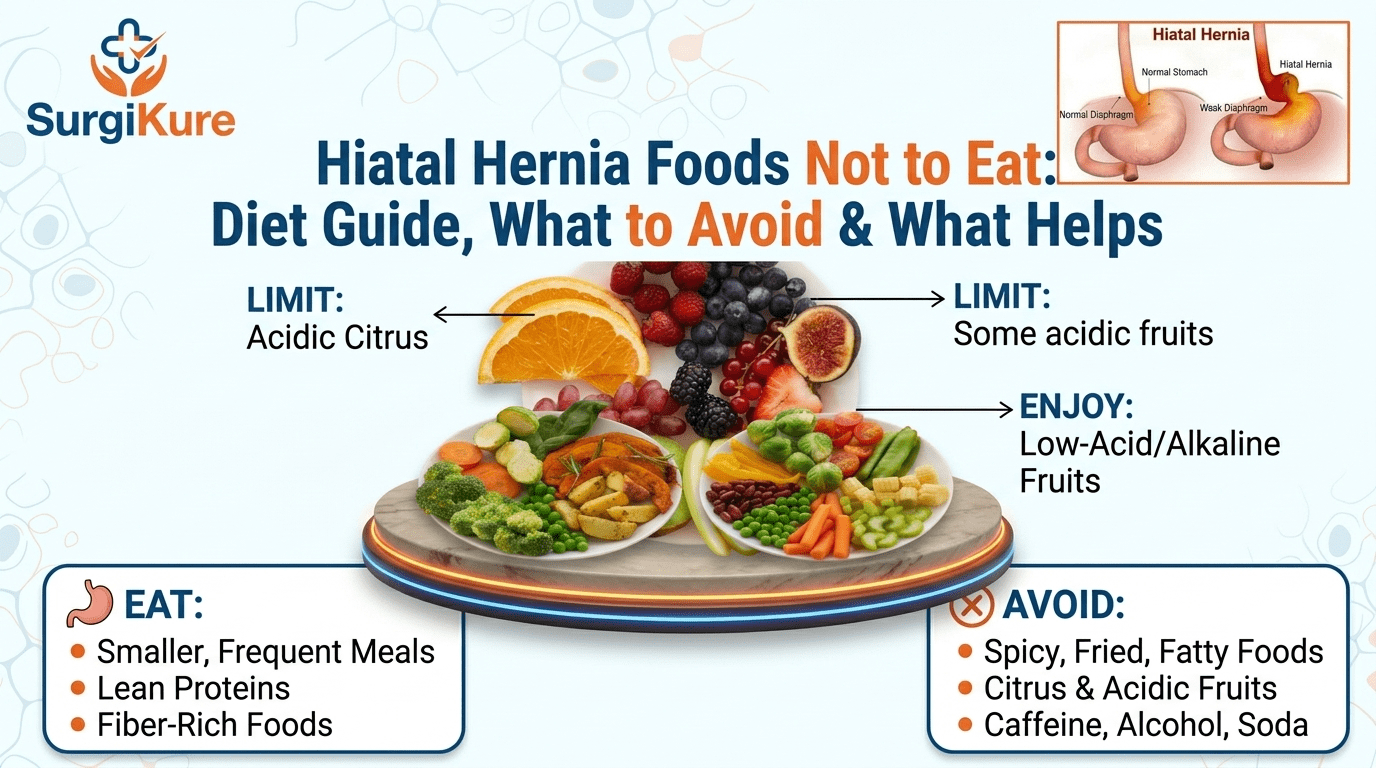 What Foods Not to Eat with Hiatus Hernia