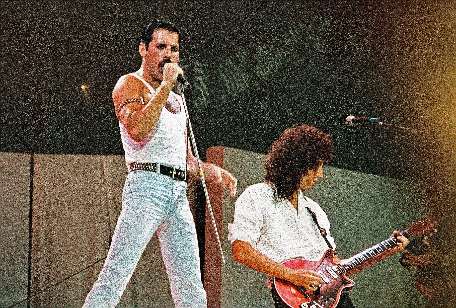 How Long After Live Aid Did Freddie Mercury Die