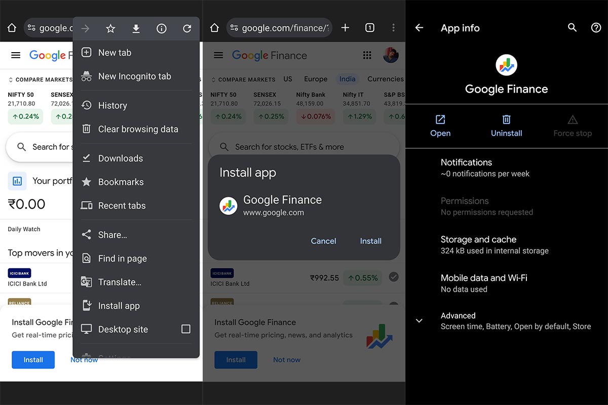 Google Finance App Download for Android