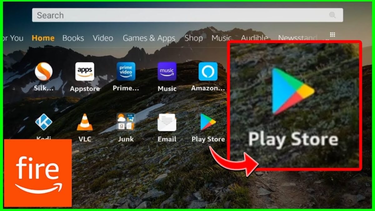 Play Store Download for Amazon Fire