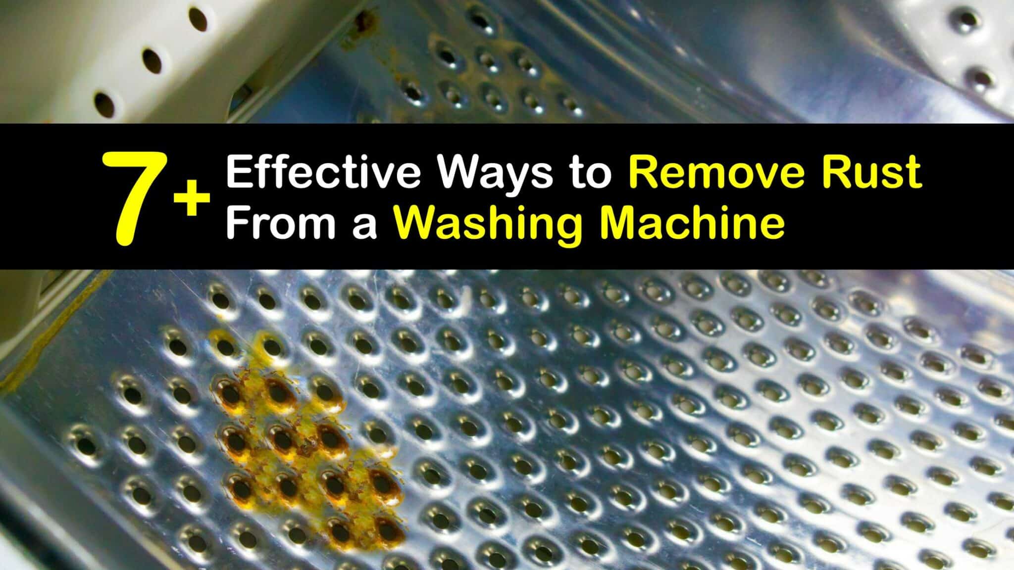 How to Remove Rust from Washer