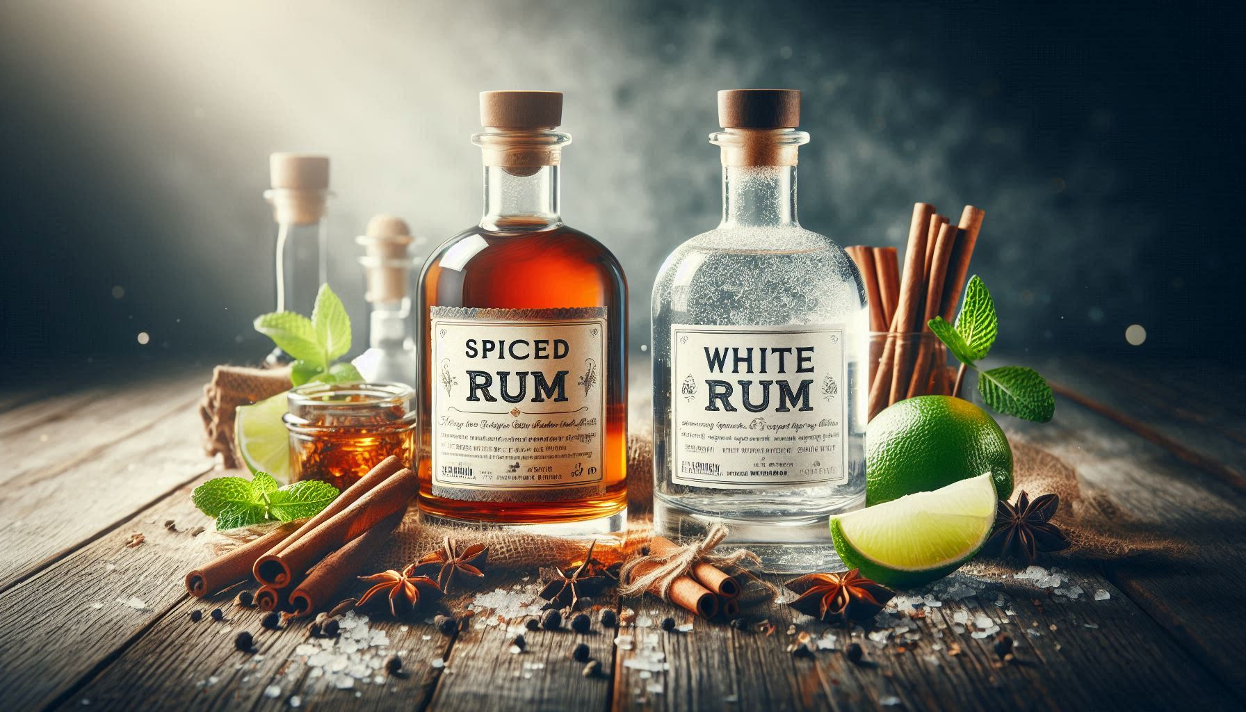 Spiced Rum vs Rum