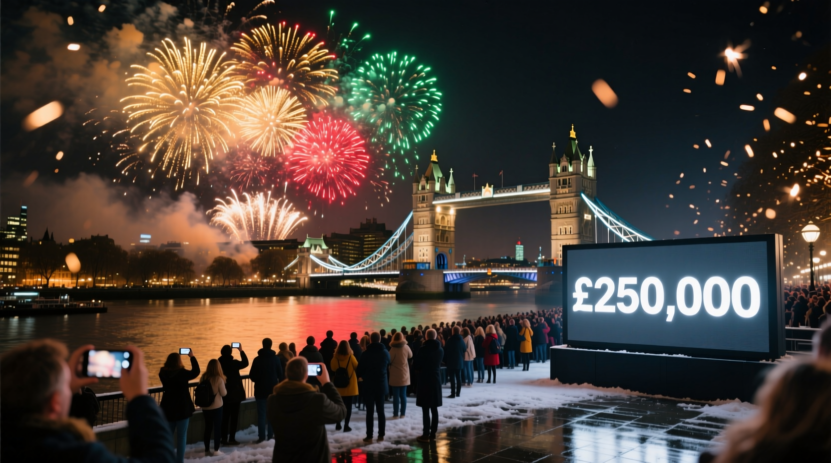 How Much Does the New Year Fireworks Cost London