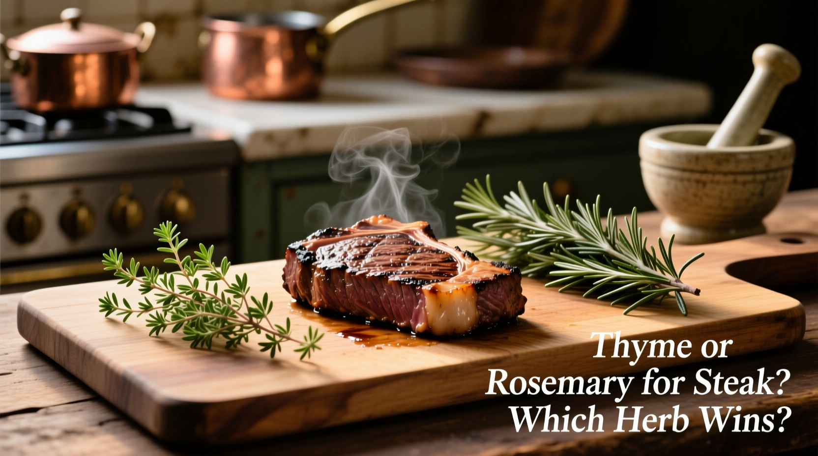 Thyme vs Rosemary Steak