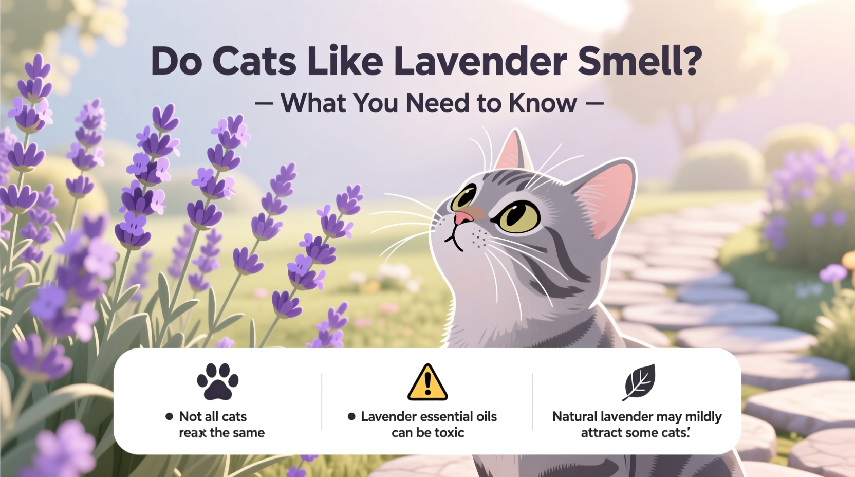 Do Cats Like the Smell of Lavender