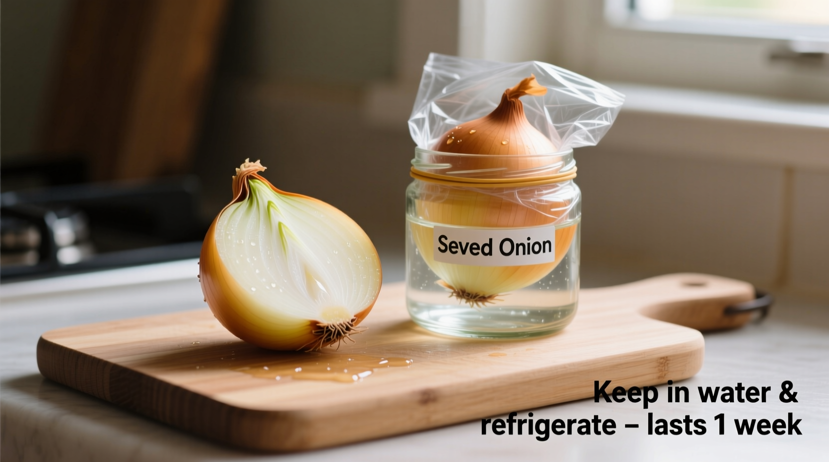 How to Preserve Cut Onions