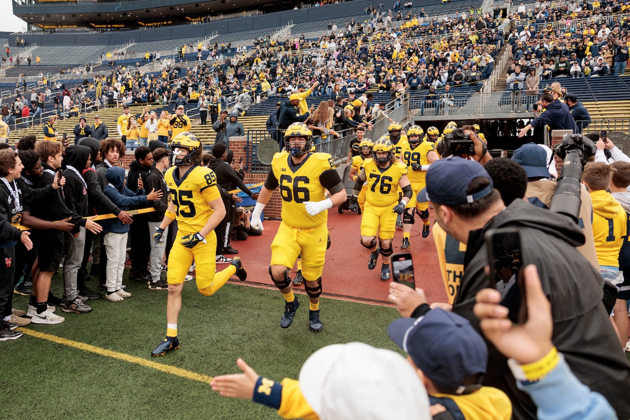 Start Time of Michigan Game