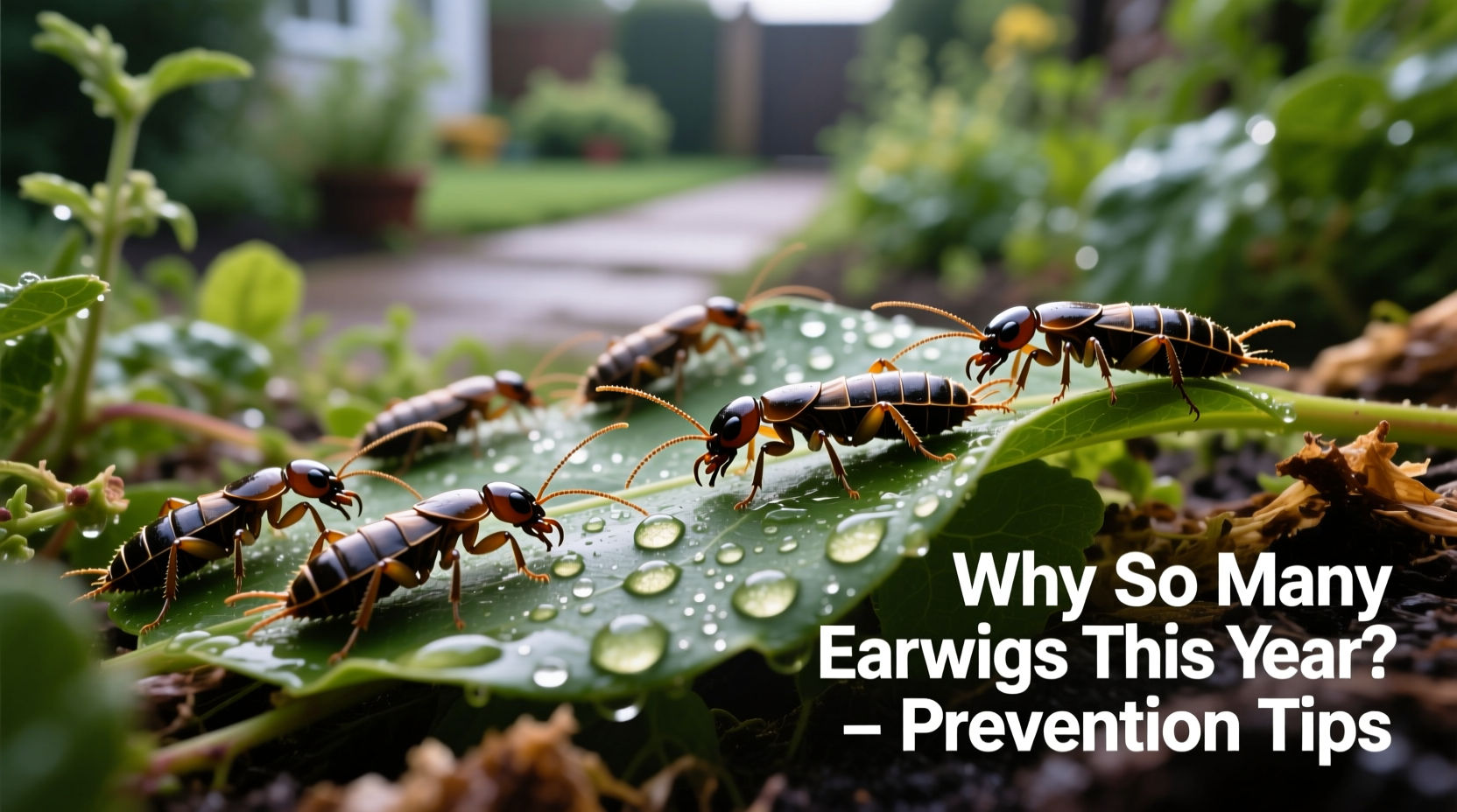 Are There More Earwigs This Year