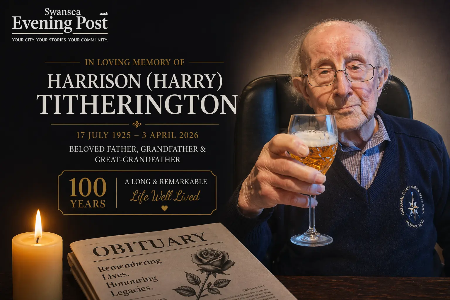 S Wales Evening Post Obituaries