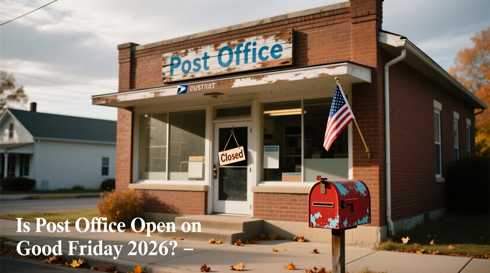 Are Post Offices Open on Good Friday 2026