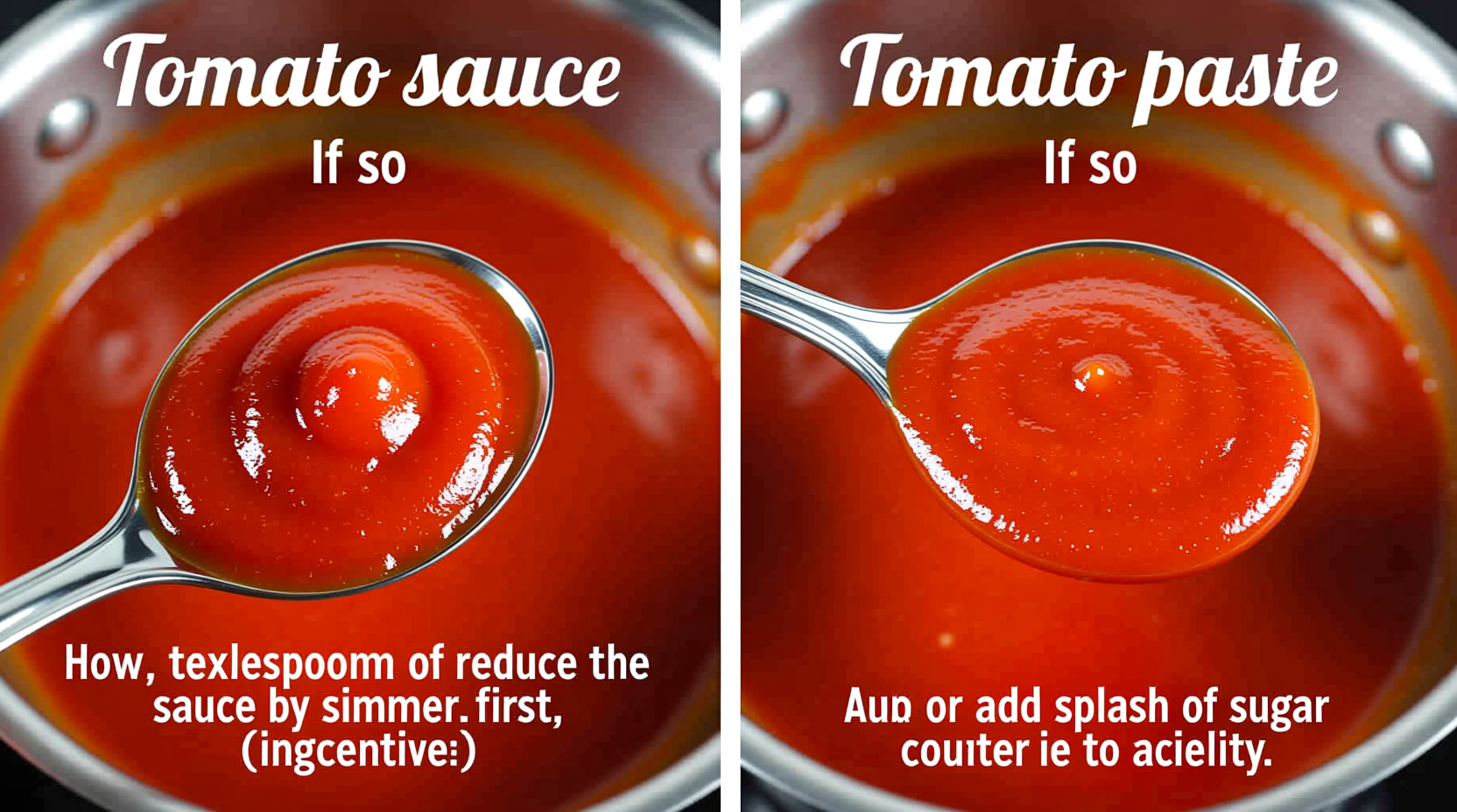 Tomato Paste Instead of Tomato Sauce