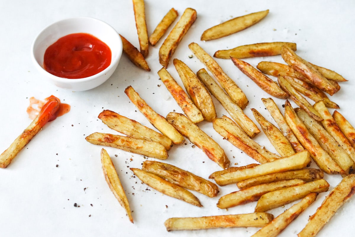 Skin on French Fries