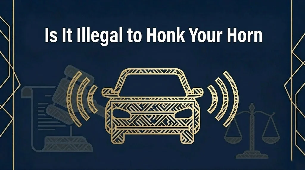 When Is It Illegal to Sound Your Horn