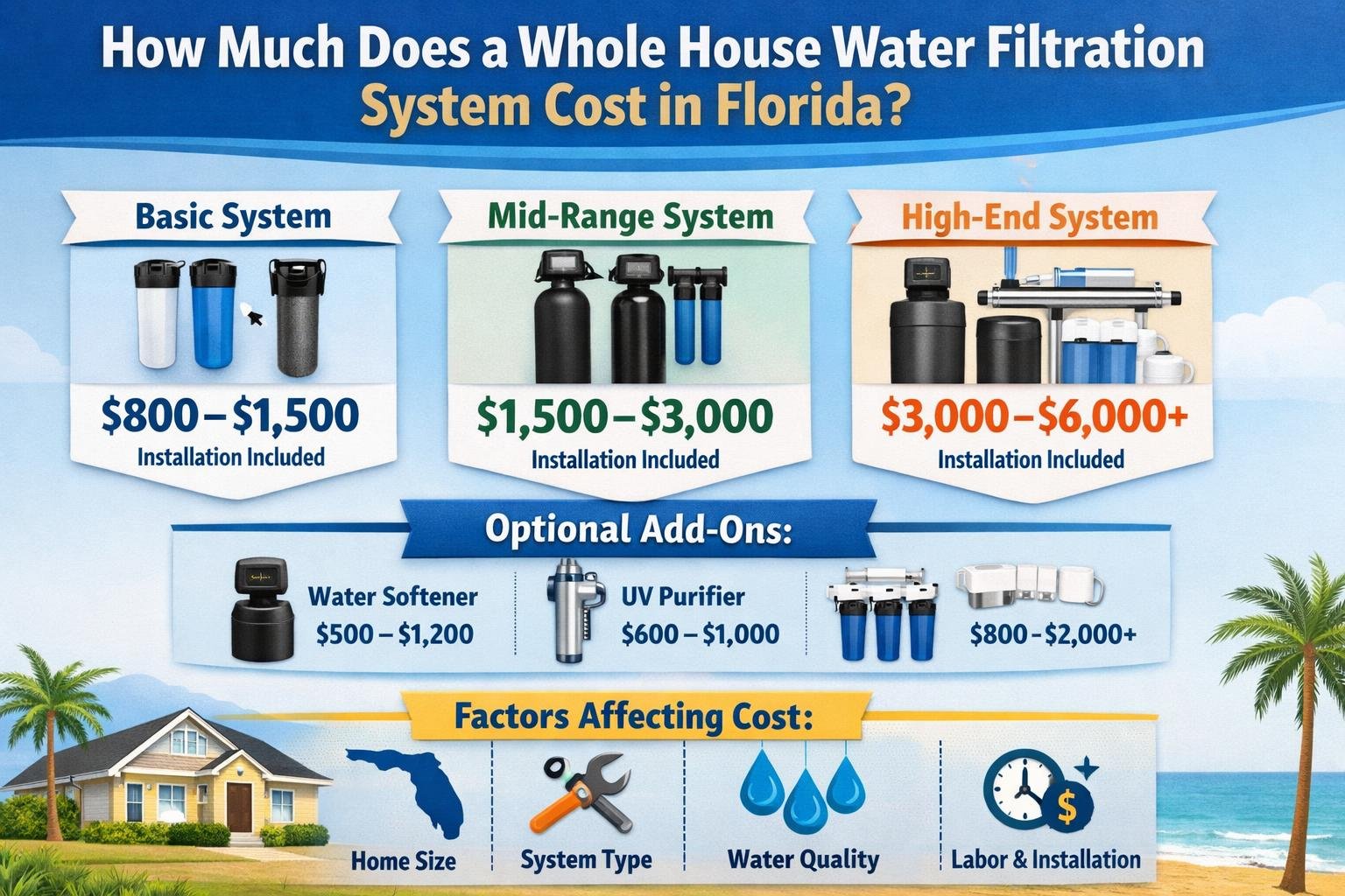 How Much Does Water Filtration System Cost