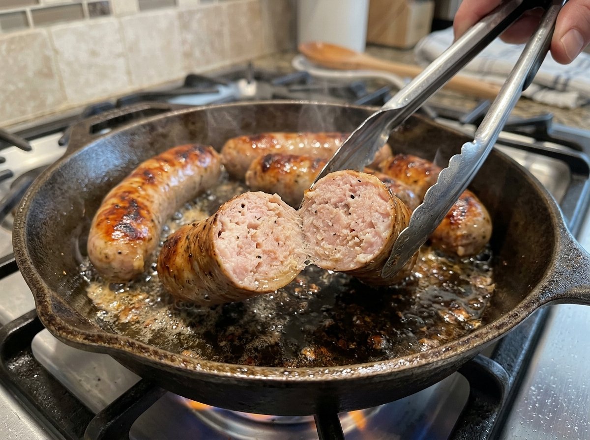 How Do I Know When Sausage Is Cooked