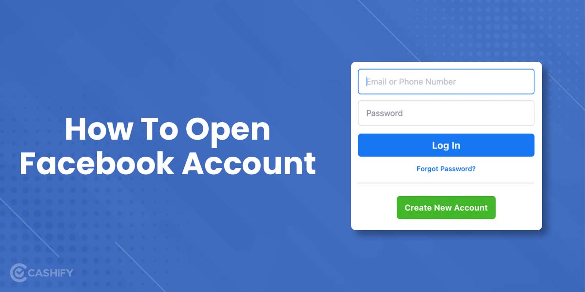 Facebook Account Open New Account