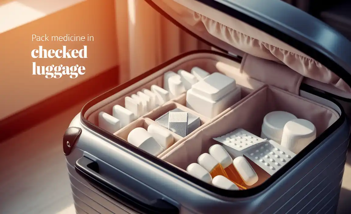 Can You Put Medication in Hold Luggage