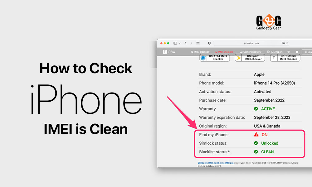 How to Check If My Imei Is Clean