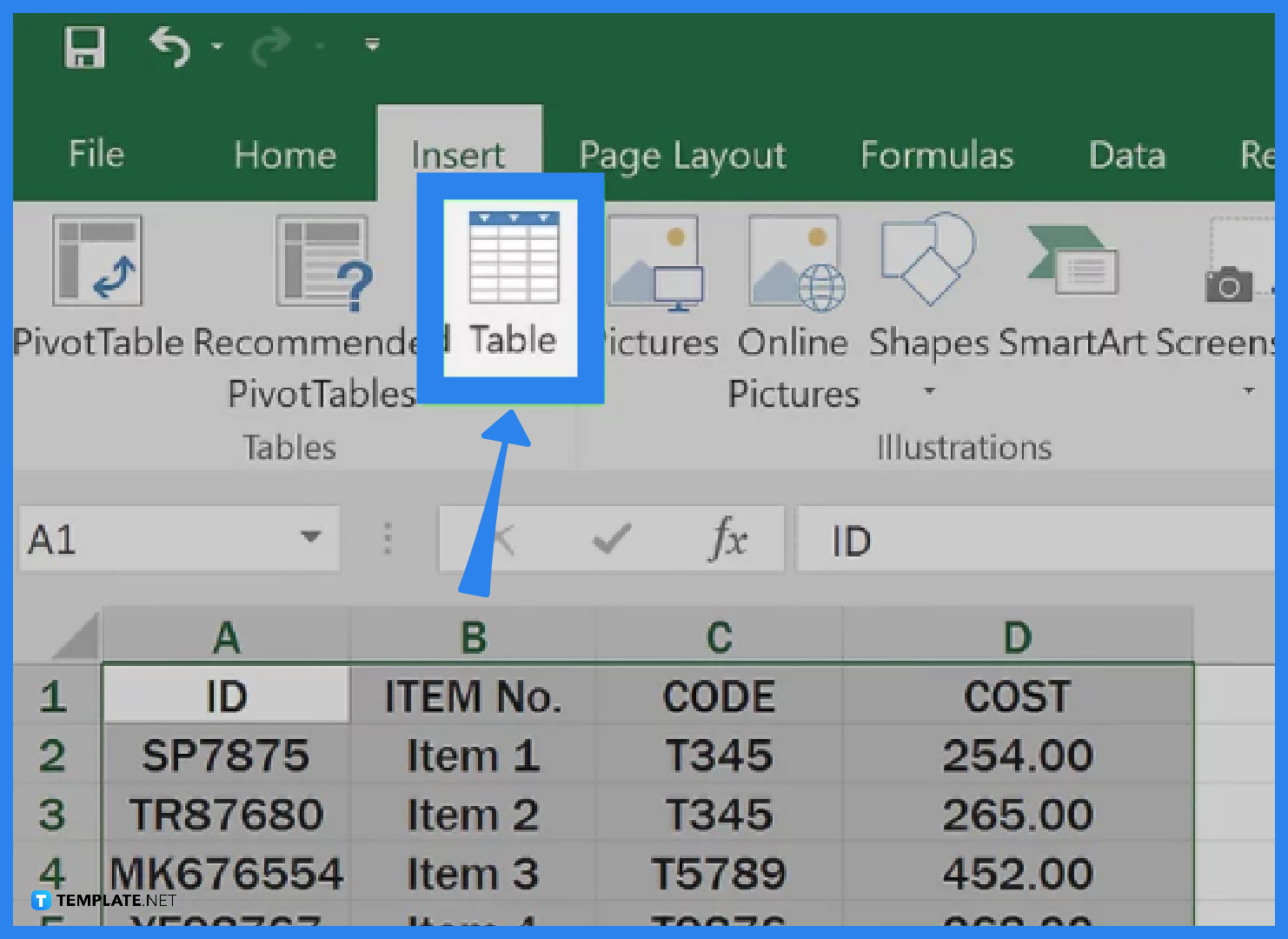 How Do I Create a Table in Excel