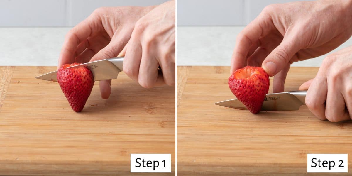 Best Way to Slice Strawberries