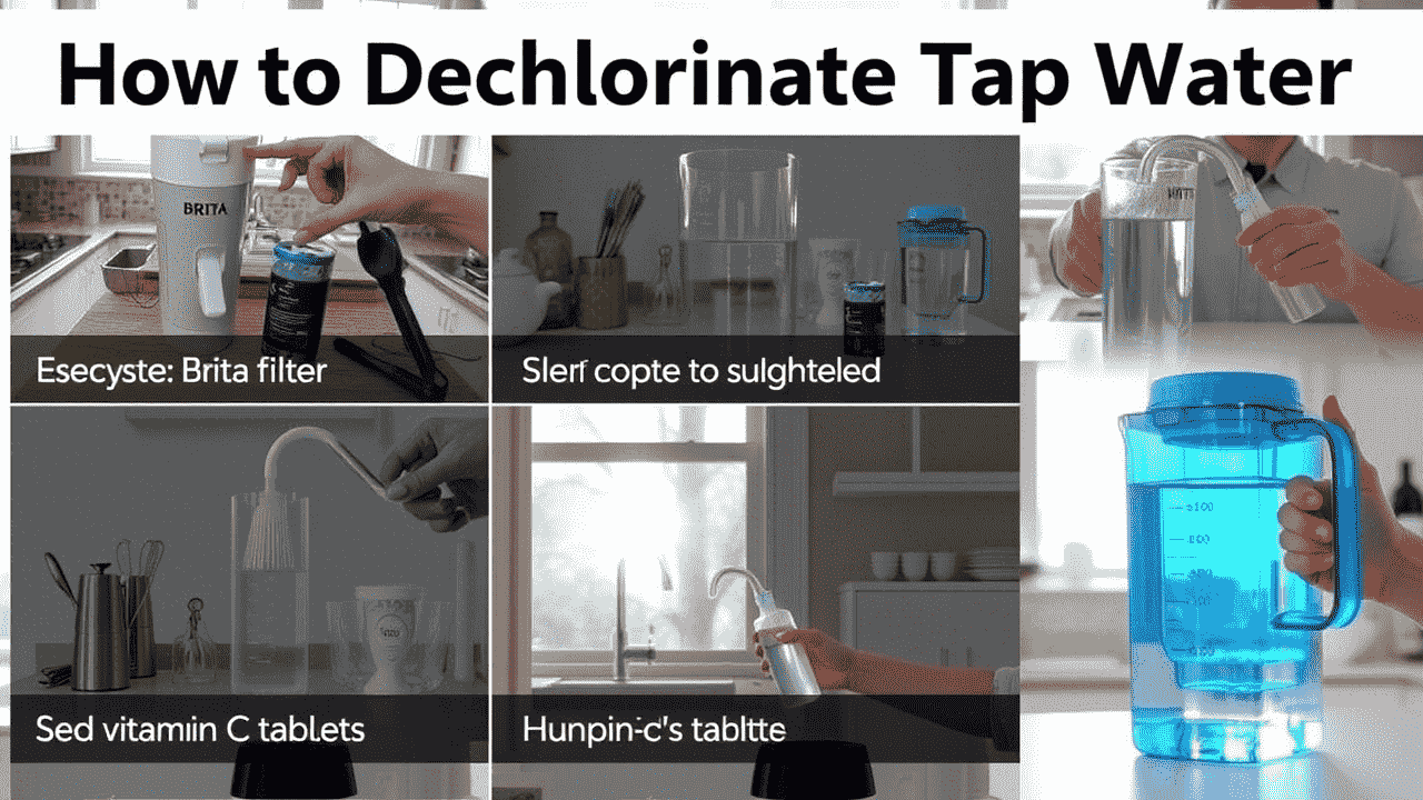 How to Dechlorinate Tap Water