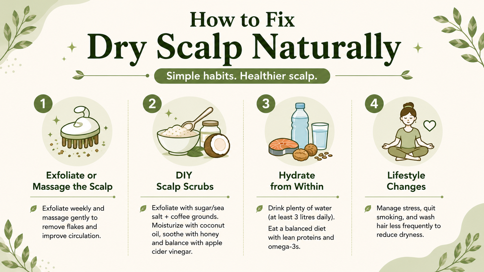 How to Help Dry Scalp