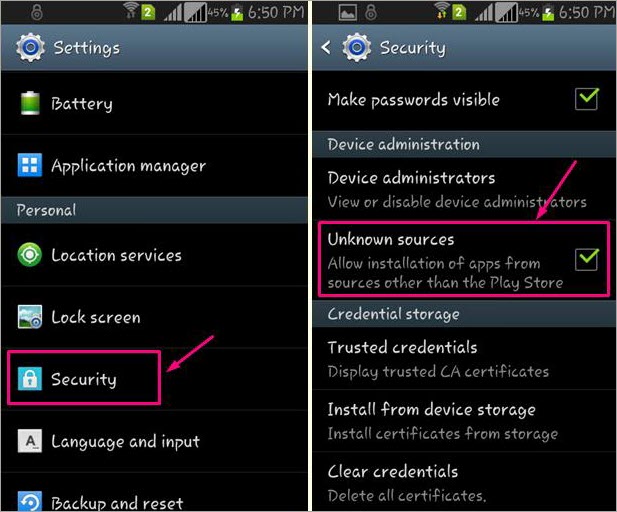How to Open Apk on Android