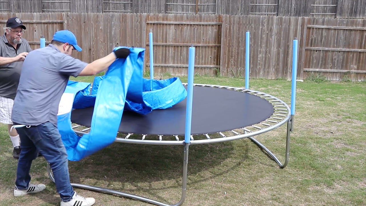 Putting a Trampoline Together