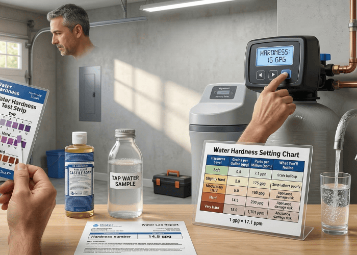 How to Set Water Softener Hardness