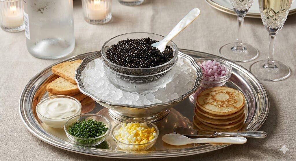 Proper Way to Serve Caviar