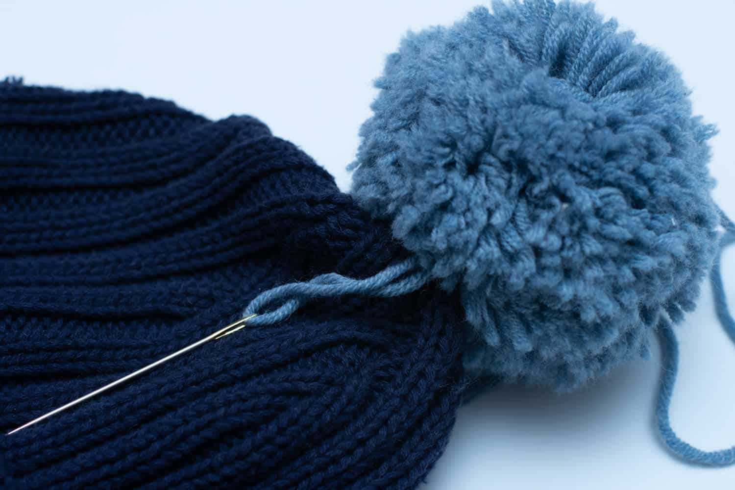 How to Make a Pom Pom for a Knit Hat