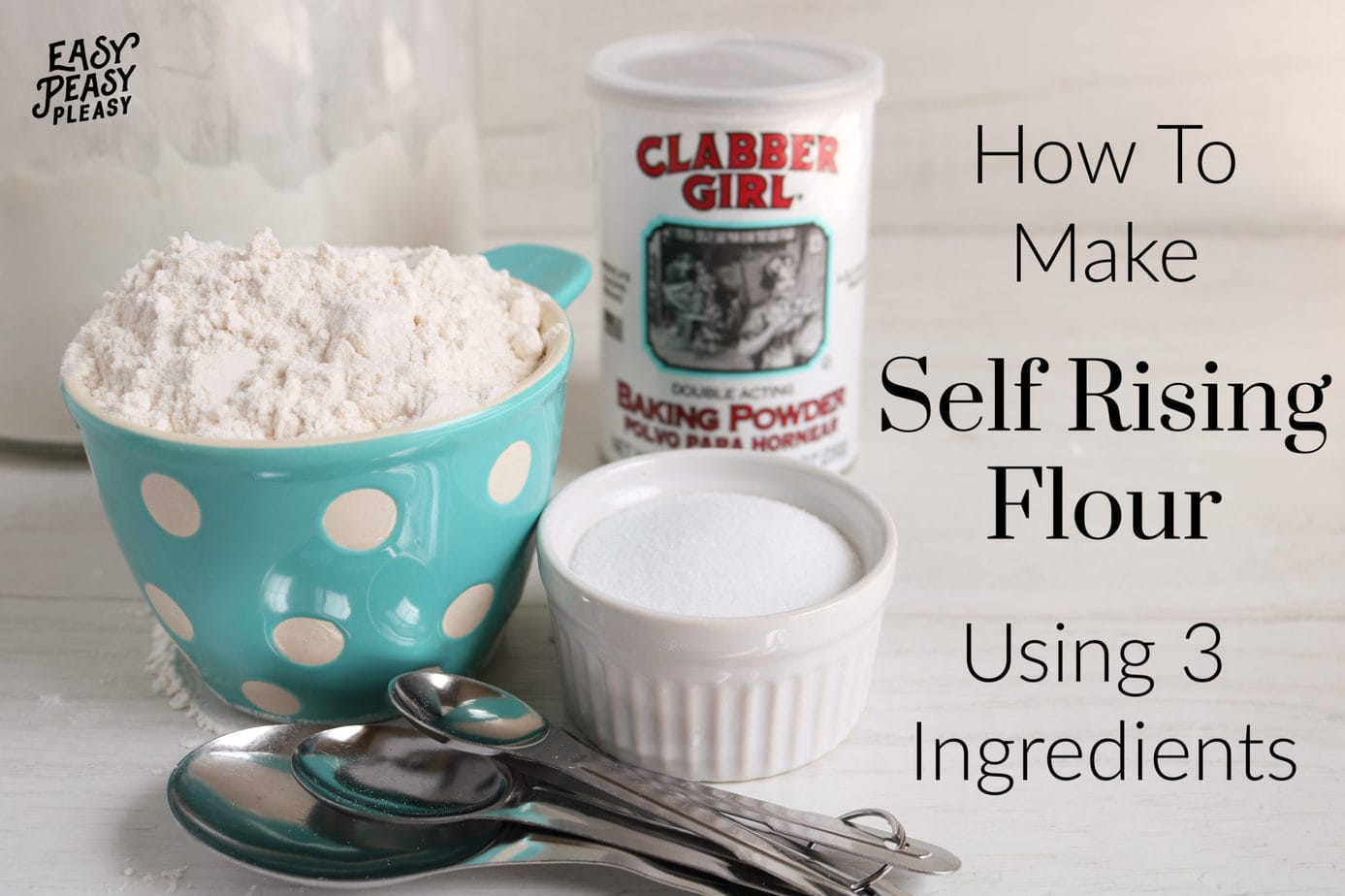 Make Self Rising Flour from All Purpose