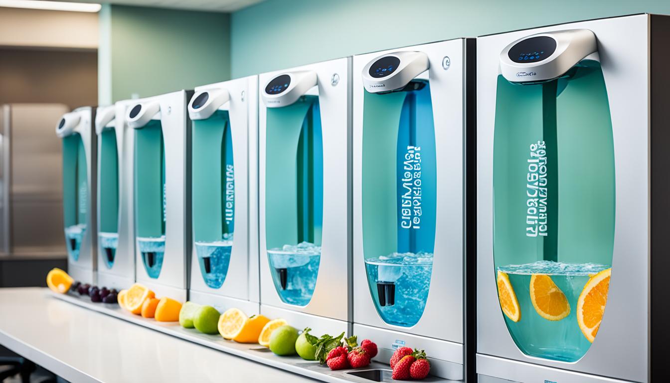 Flavored Hydration Stations for Staff Break Areas