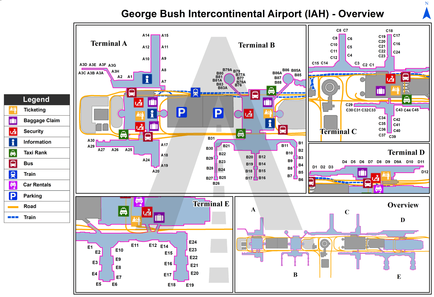 Bush Intercontinental Airport Code