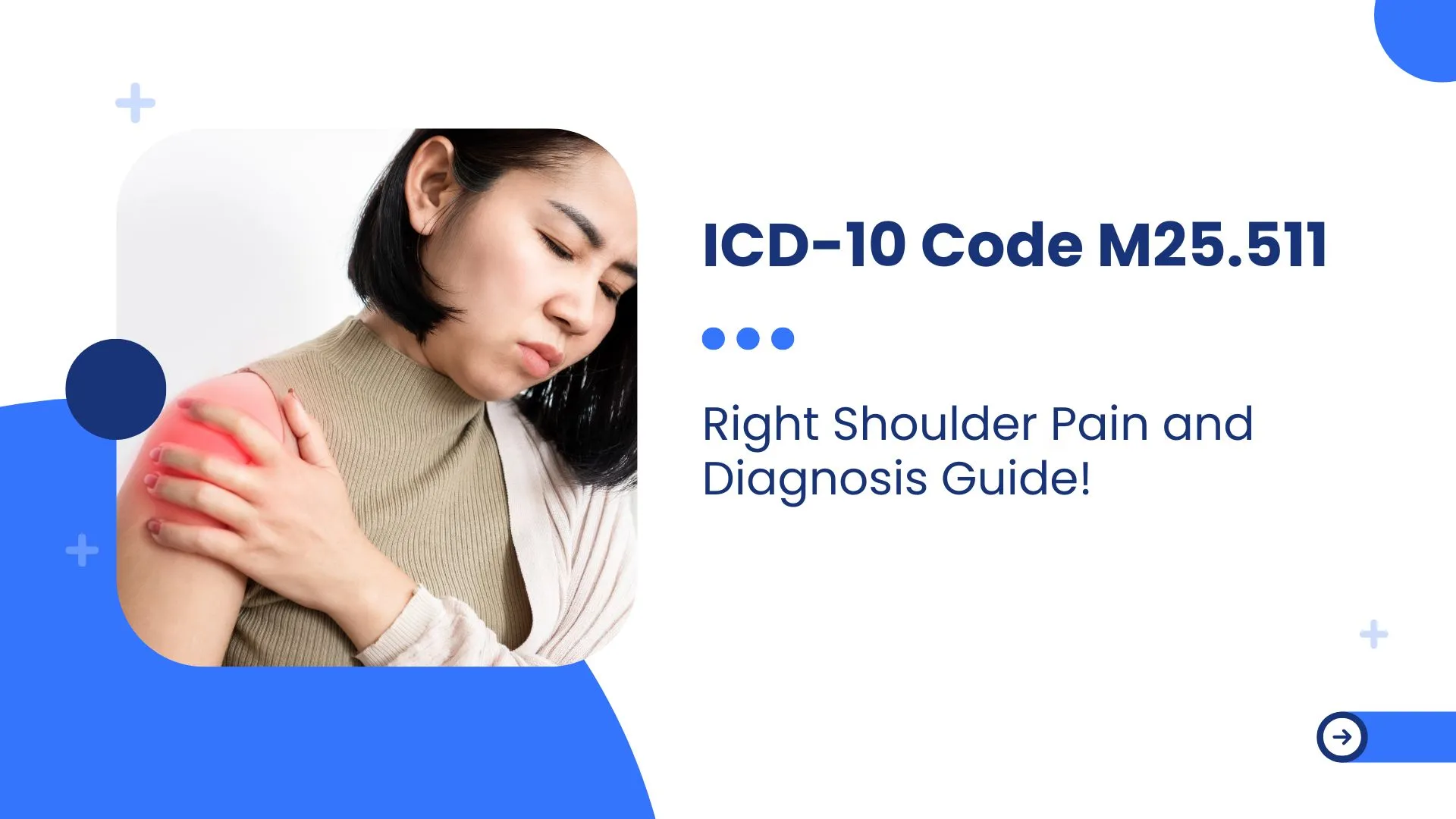 R Shoulder Pain Icd 10 Code