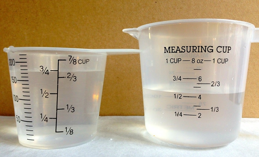 What Is Half of 1/3 Cup