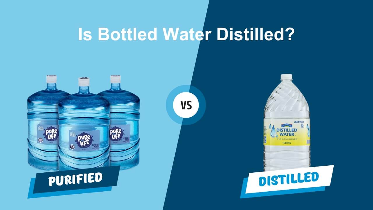 Is Distilled Water the Same as Bottled Water