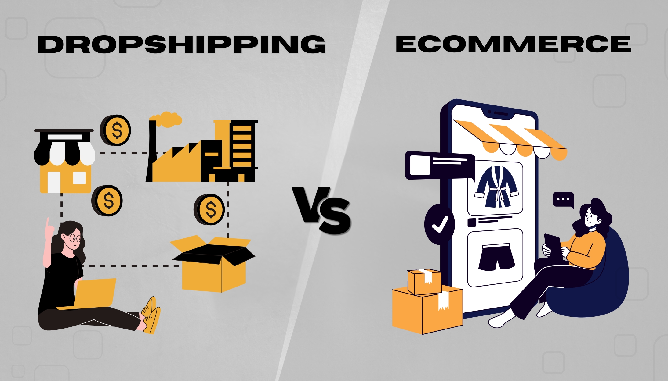 Difference Between Ecommerce and Dropshipping