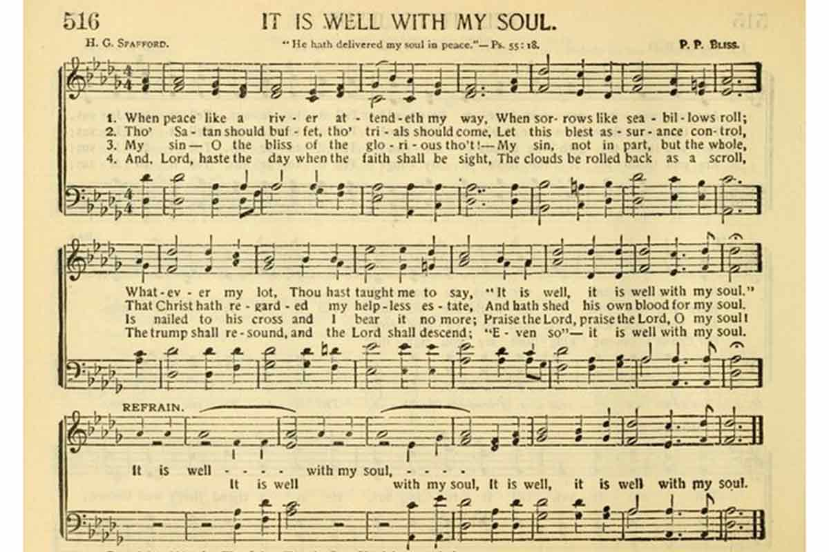 Story of the Hymn It Is Well with My Soul