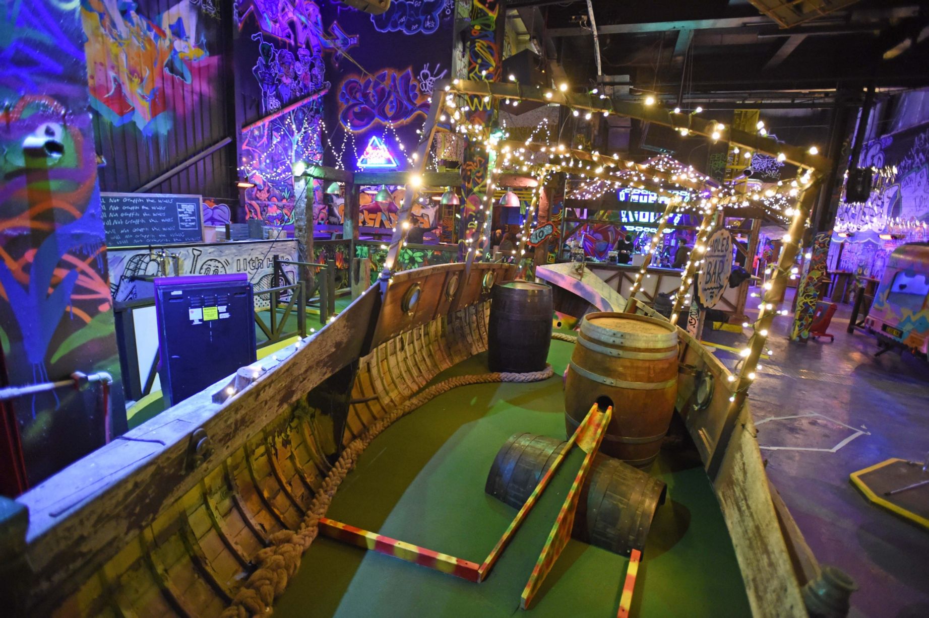 Ghetto Golf Liverpool Cains Brewery Stanhope Street Liverpool