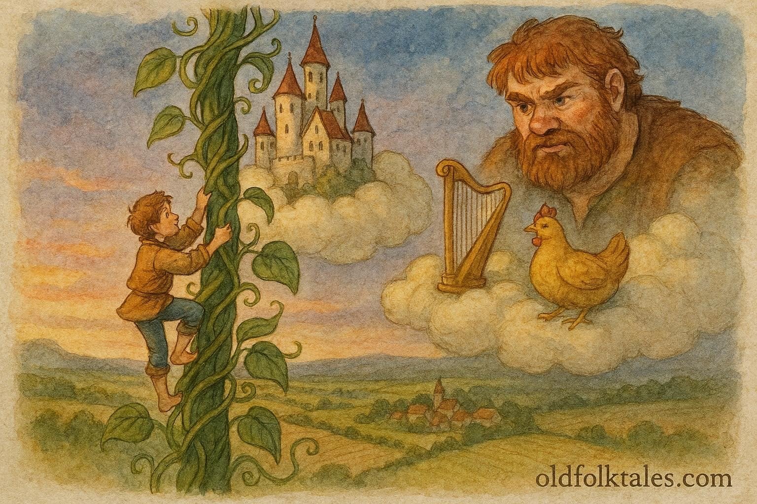 Original Story of Jack and the Beanstalk