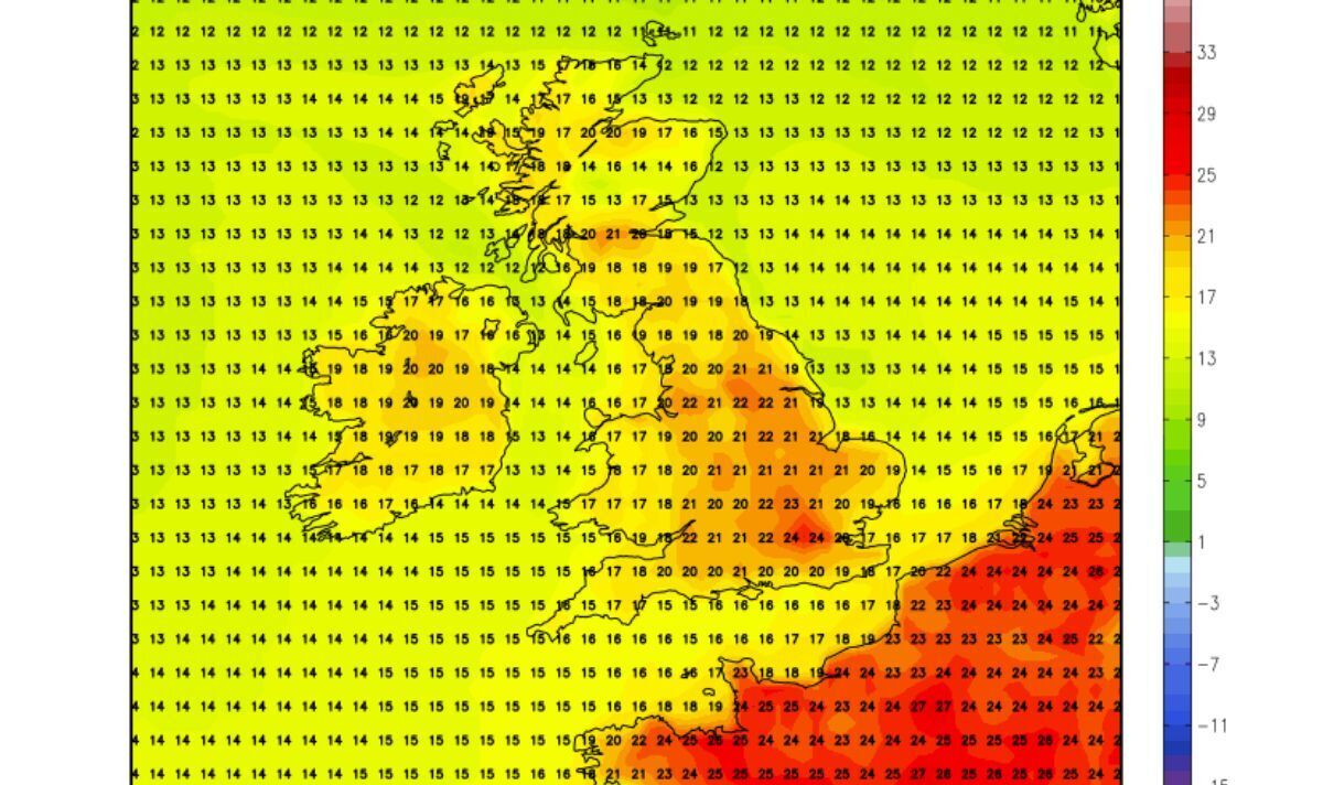Uk Mini Heatwave Weather Forecast June
