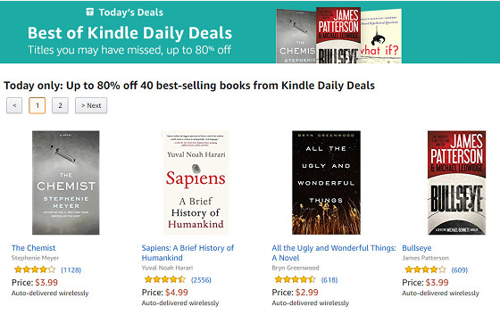 Kindle Book Deals of the Day