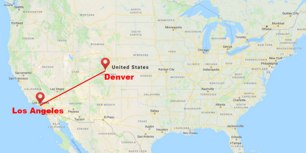 How Long Is a Flight from Denver to California
