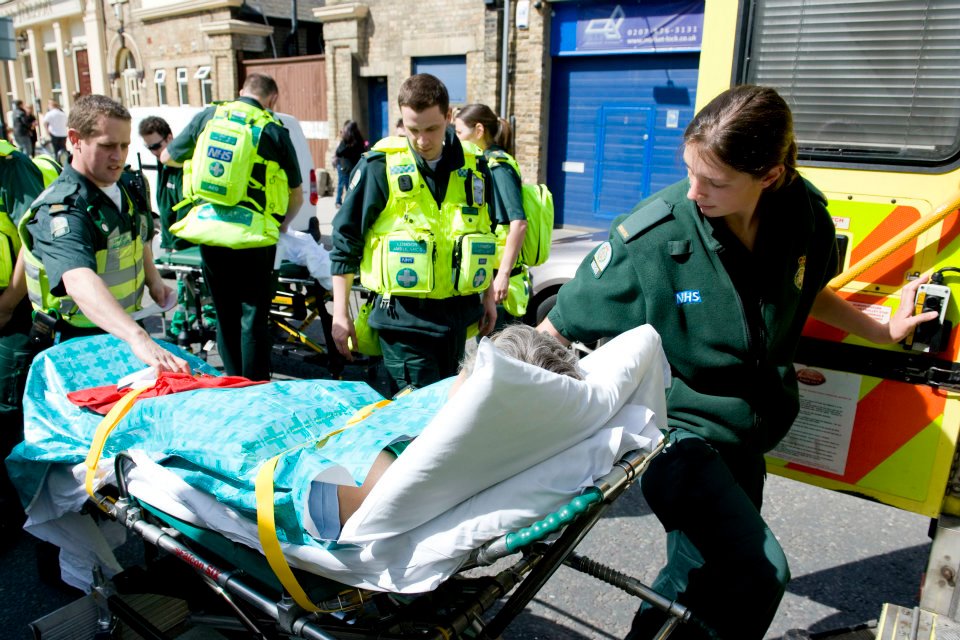 London Ambulance Service Treated One Person with Minor Injuries