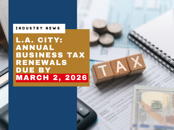 La City Business Tax Renewal