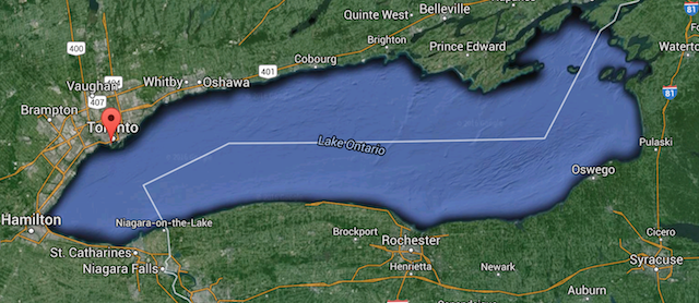 Apple Maps Hasn’t Changed Lake Ontario—but Google Now Calls It ‘Lake America’ in the U. S.